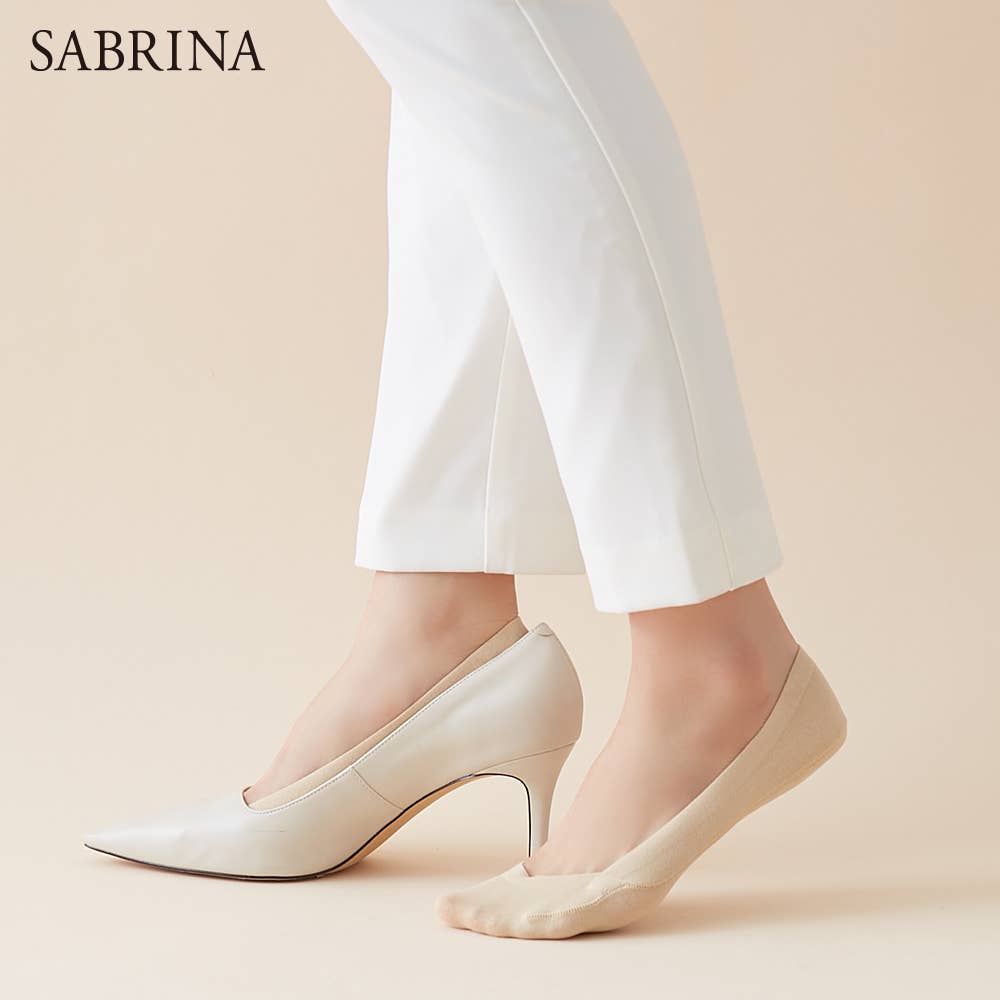 【ネット限定お得3足セット】つま先縫い目なし・綿混浅履きフットカバー